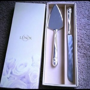 Wedding Cake Knife and Server Set